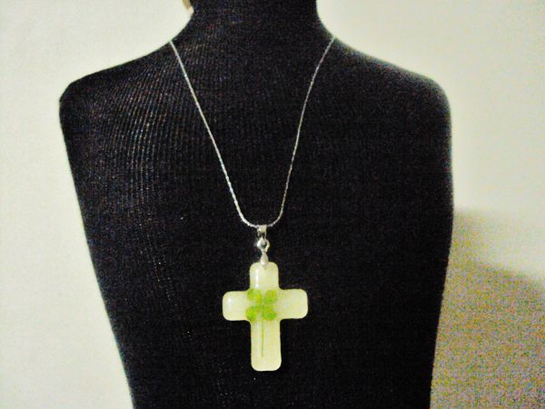 Colar Trevo Da Sorte Amor Saúde Fortuna
